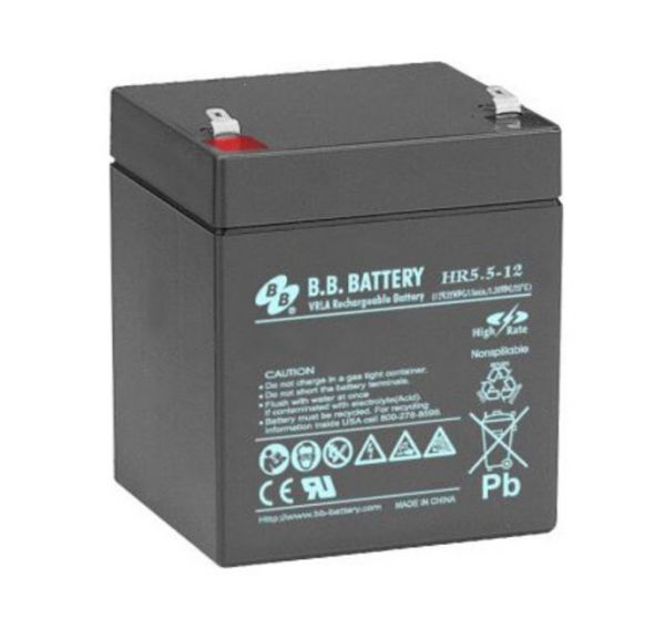 Аккумулятор для ИБП BB Battery HRC 5.5-12 12 В 5,5 Ач