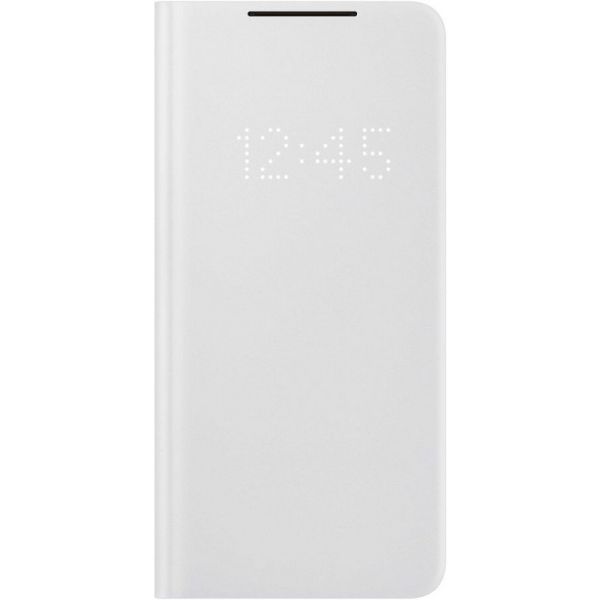 Чехол (флип-кейс) Samsung Smart LED View Cover [ef-ng996pjegru] для Galaxy S21+, светло-серый