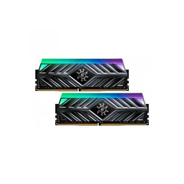 Оперативная память DIMM ADATA DDR4 3600 DIMM XPG SPECTRIX D41 RGB Grey Gaming Memory AX4U36008G18A-DT41 16 Гб