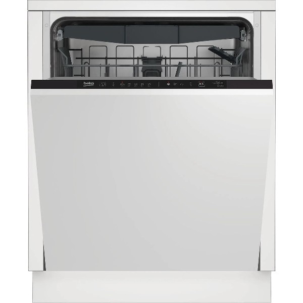 Встраиваемая посудомоечная машина BEKO BDIN15560 полноразмерная, белый